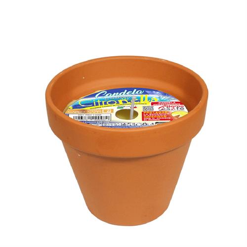 VASETTO TERRACOTTA CITRONELLA 14X13
