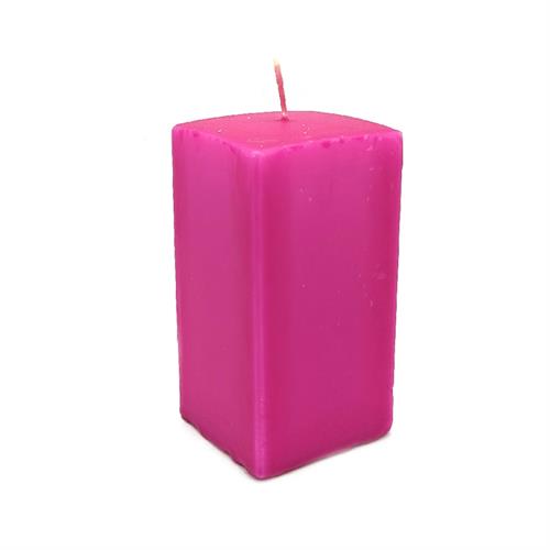 MOCCOLO QUADRATO ø7,5 h12 FUCSIA