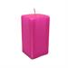 MOCCOLO QUADRATO ø7,5 h12 FUCSIA