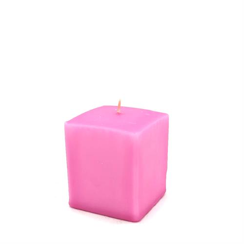 MOCCOLO QUADRATO ø7,5 h9 ROSA