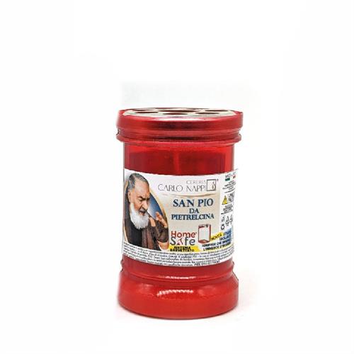 CERO VOTIVO ROSSO SANPIO 6X10