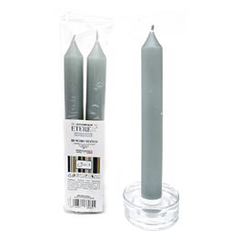 CONF 2 CANDELE CONICHE PROFUMATE ETEREA 2X18 MUSCHIO BIANCO
