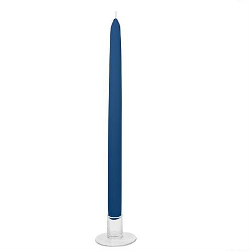 CONF. DA 10 CANDELE CONICHE H35 D2.5 EVENTI BLU
