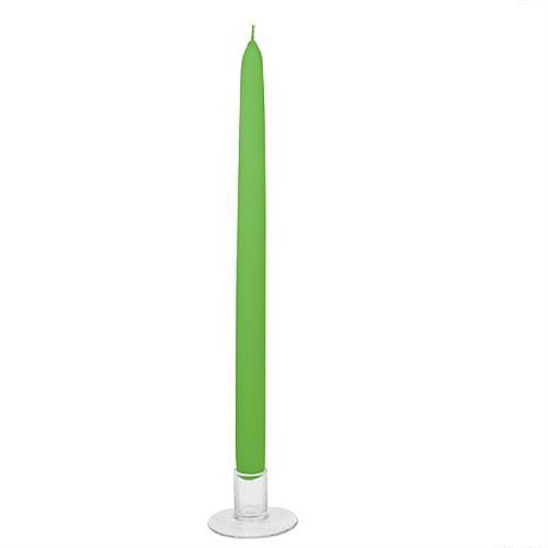 CONF. DA 10 CANDELE CONICHE H35 D2.5 EVENTI VERDE PINO