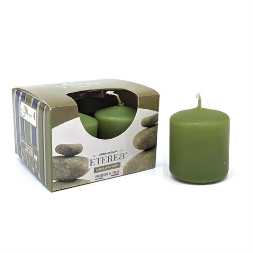 CONFEZIONE 4 MOCCOLI PROFUMATI ETEREA 4X5,5 TALCO