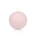 EVENTI CONF. DA 6 CANDELE SFERICHE H6 DIAM.6 ROSA