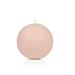 EVENTI CONF. DA 6 CANDELE SFERICHE H6 DIAM.6 ROSA ANTICO