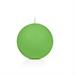 EVENTI CONF. DA 6 CANDELE SFERICHE H6 DIAM.6 VERDE PINO