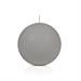 EVENTI CONF.DA 6 CANDELE SFERICHE H8 DIAM.8 GRIGIO