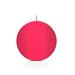 EVENTI CONF.DA 6 CANDELE SFERICHE H8 DIAM.8 ROSSO